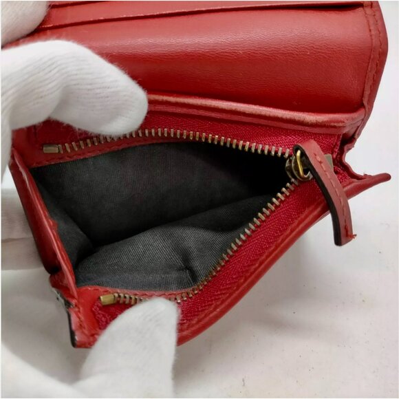 Gucci Guccissima PVC and Leather with Sparkly Cherry Compact Wallet - Picture 15 of 16